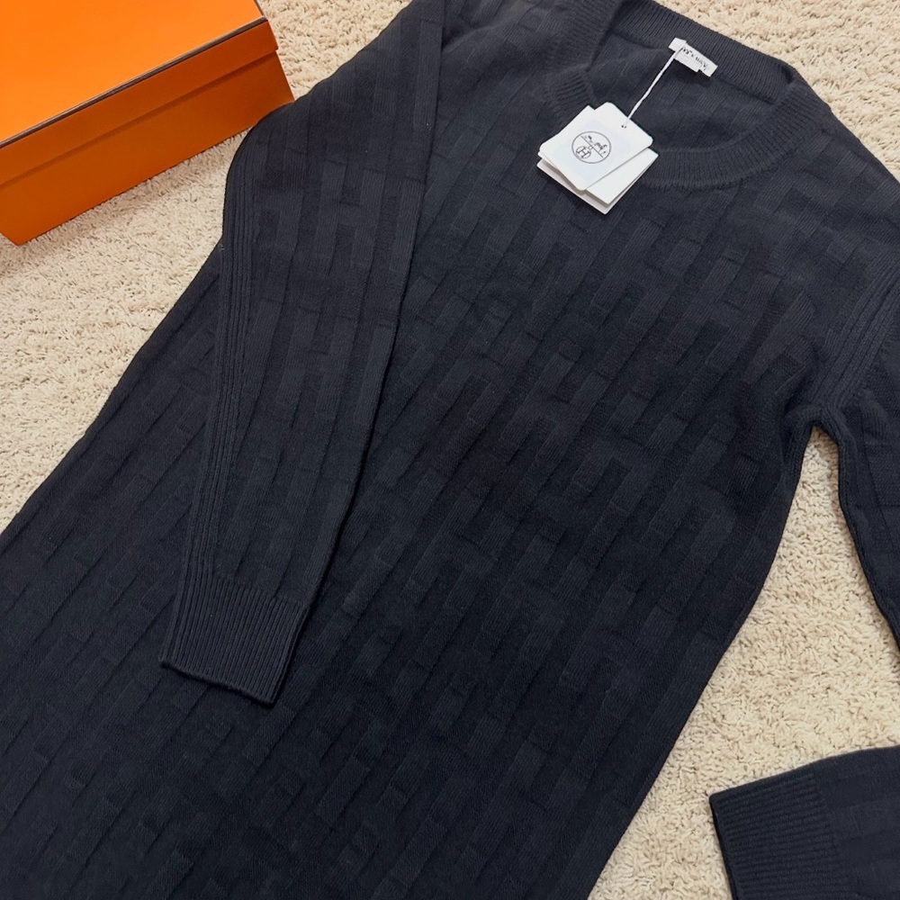 Hermes Black Dress